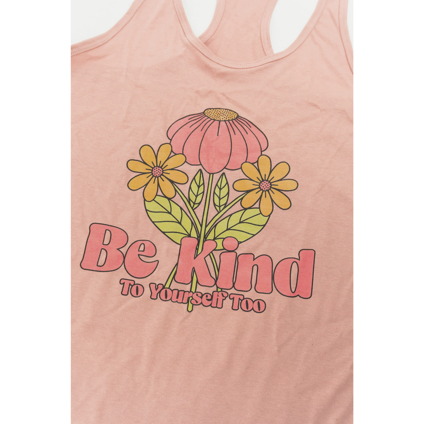 Be Kind Flower Desert Pink Tank